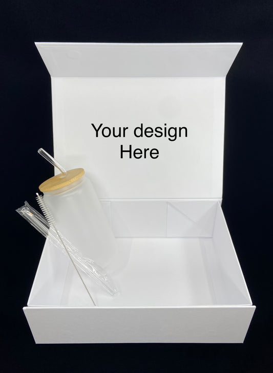 Custom Gift Box Bundle with Frosted Glass