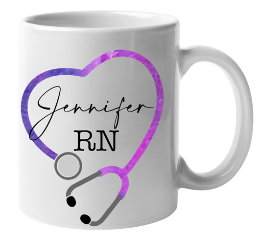 Personalized RN Mug
