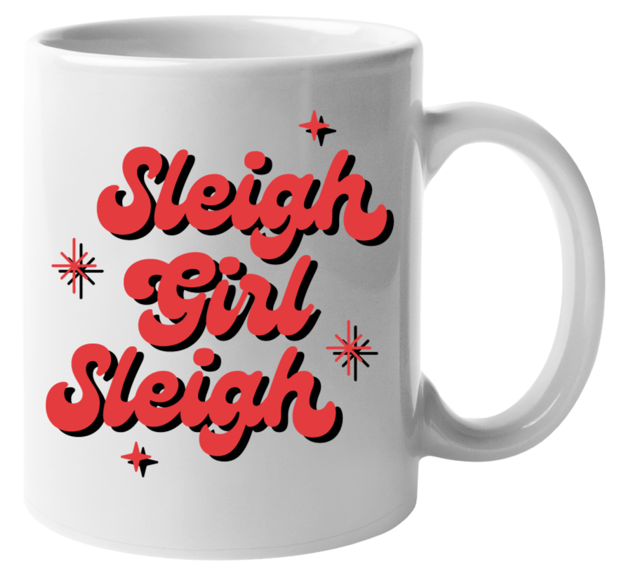 Sleigh Girl Sleigh Mug